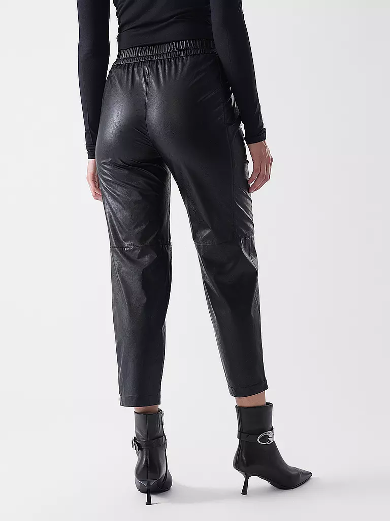 MARC CAIN | Pantaloni da jogging effetto pelle RANCHI | 