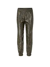 MARC CAIN | Pantaloni effetto pelle ROYE | Oliva