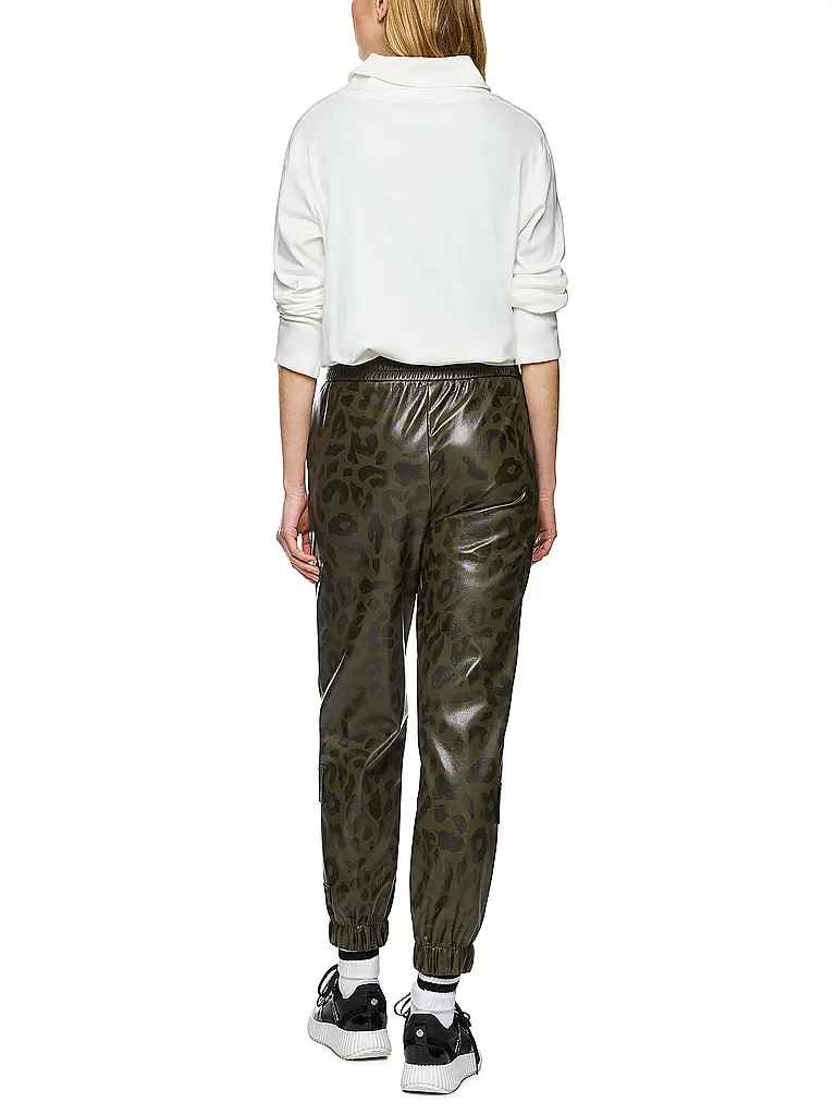 MARC CAIN | Pantaloni effetto pelle ROYE | 