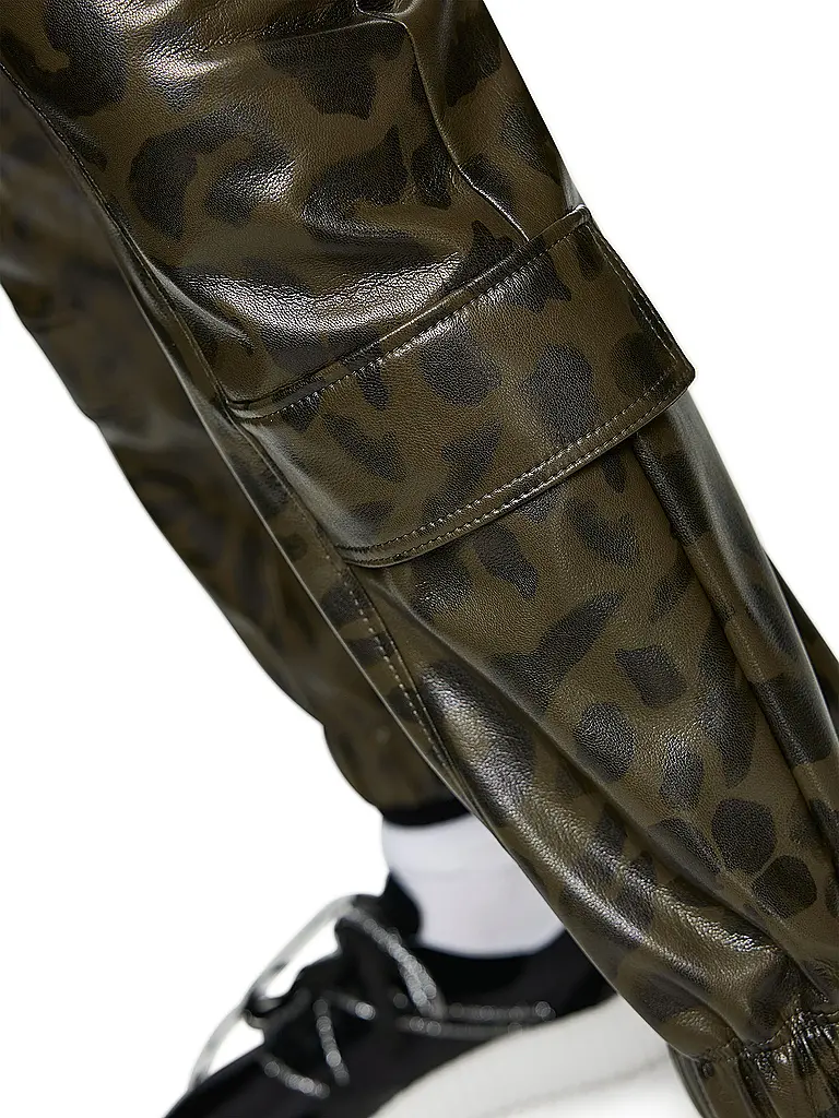 MARC CAIN | Pantaloni effetto pelle ROYE | 