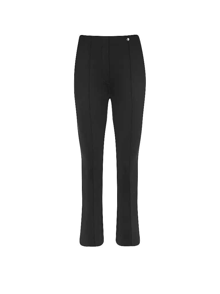 MARC CAIN | Pantaloni Flared Fit FREDERICA | Nero