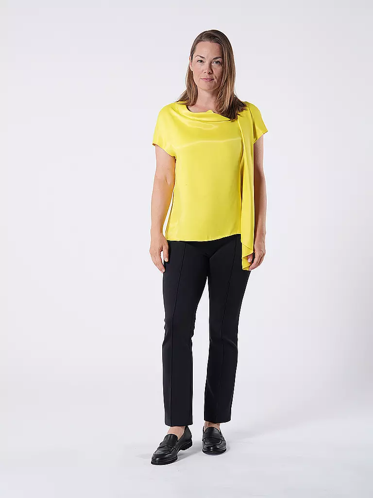 MARC CAIN | Pantaloni Flared Fit FREDERICA | Nero