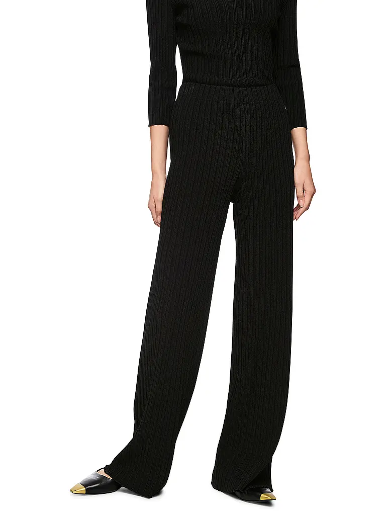 MARC CAIN | Pantaloni Flared Fit WELKOM | 