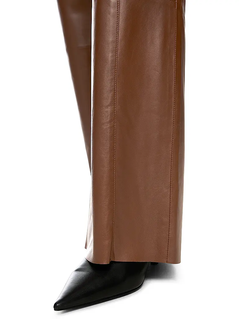 MARC CAIN | Pantaloni in pelle WARRI | 