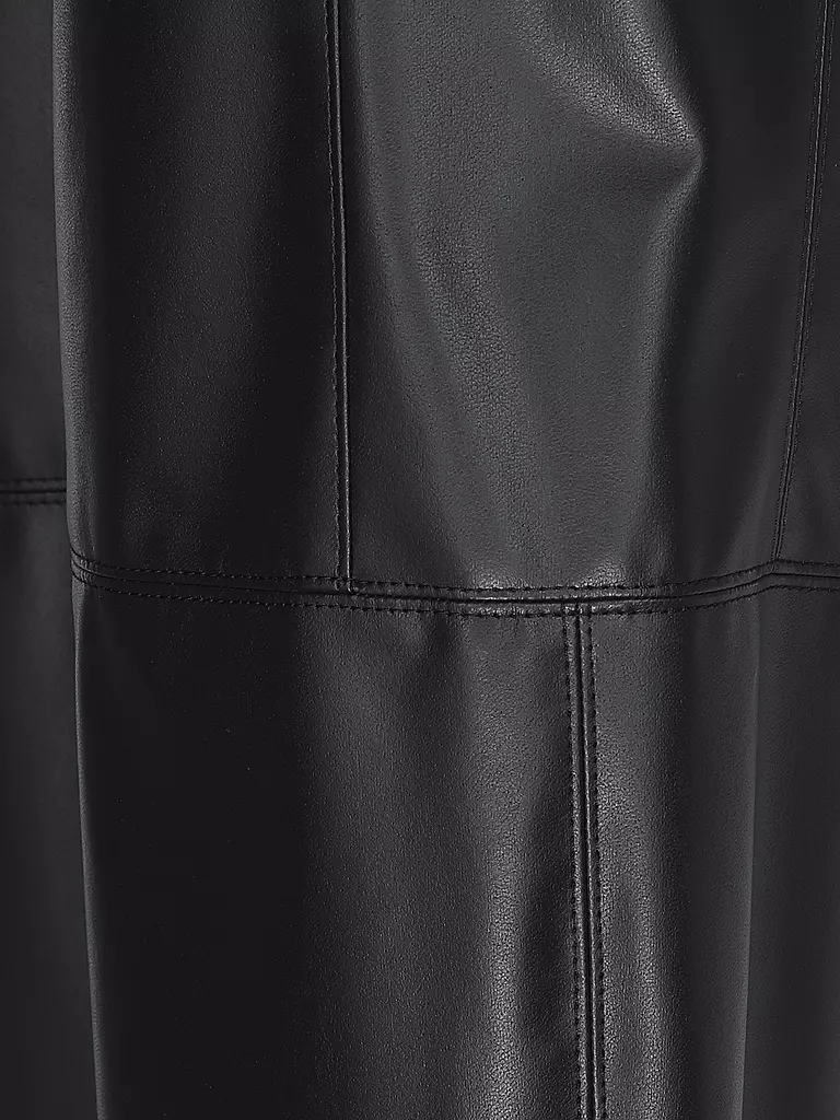 MARC CAIN | Pantaloni Jogging Fit in similpelle RANCHI | 
