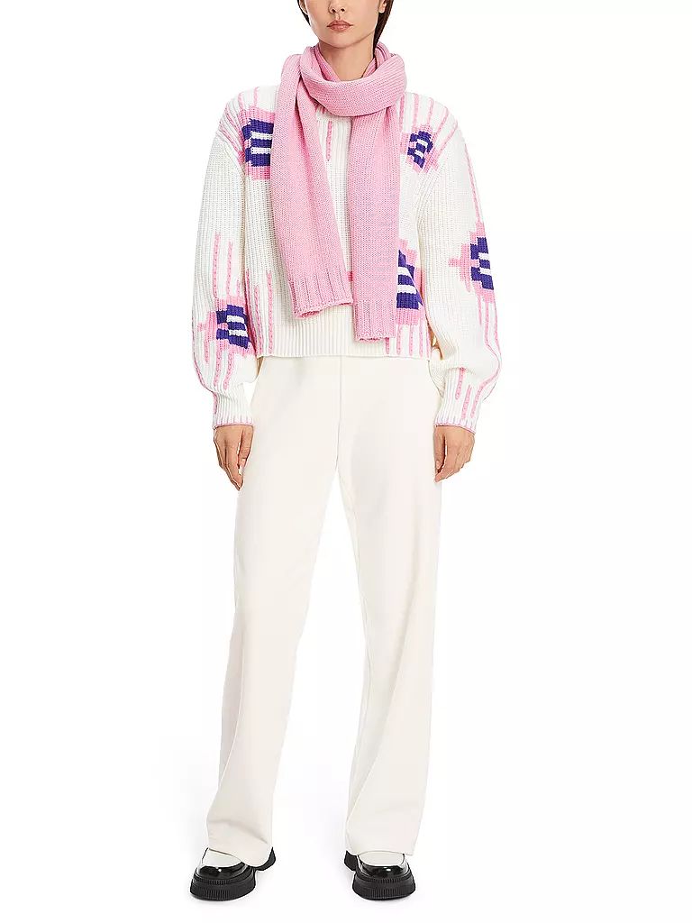 MARC CAIN | Pantaloni Jogging Fit WELBY | Bianco