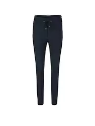 MARC CAIN | Pantaloni Jogging Fit | Blu scuro