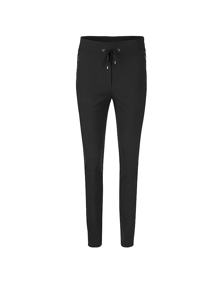 MARC CAIN | Pantaloni Jogging Fit | Nero
