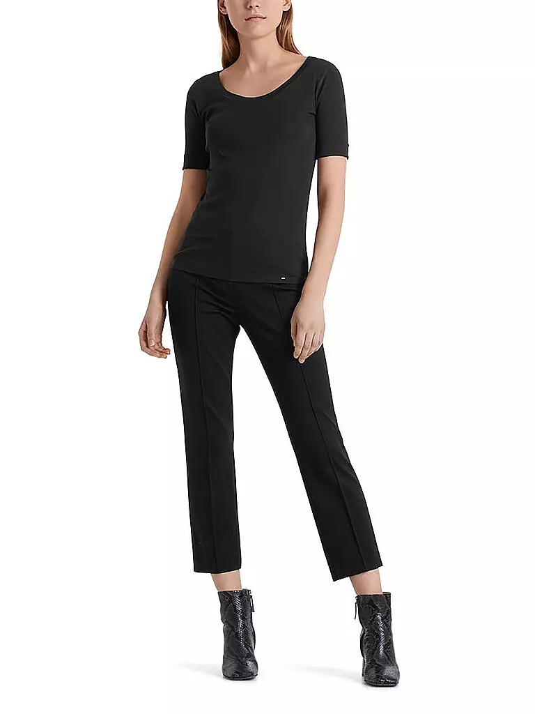 MARC CAIN | Pantaloni Jogging Fit | Nero