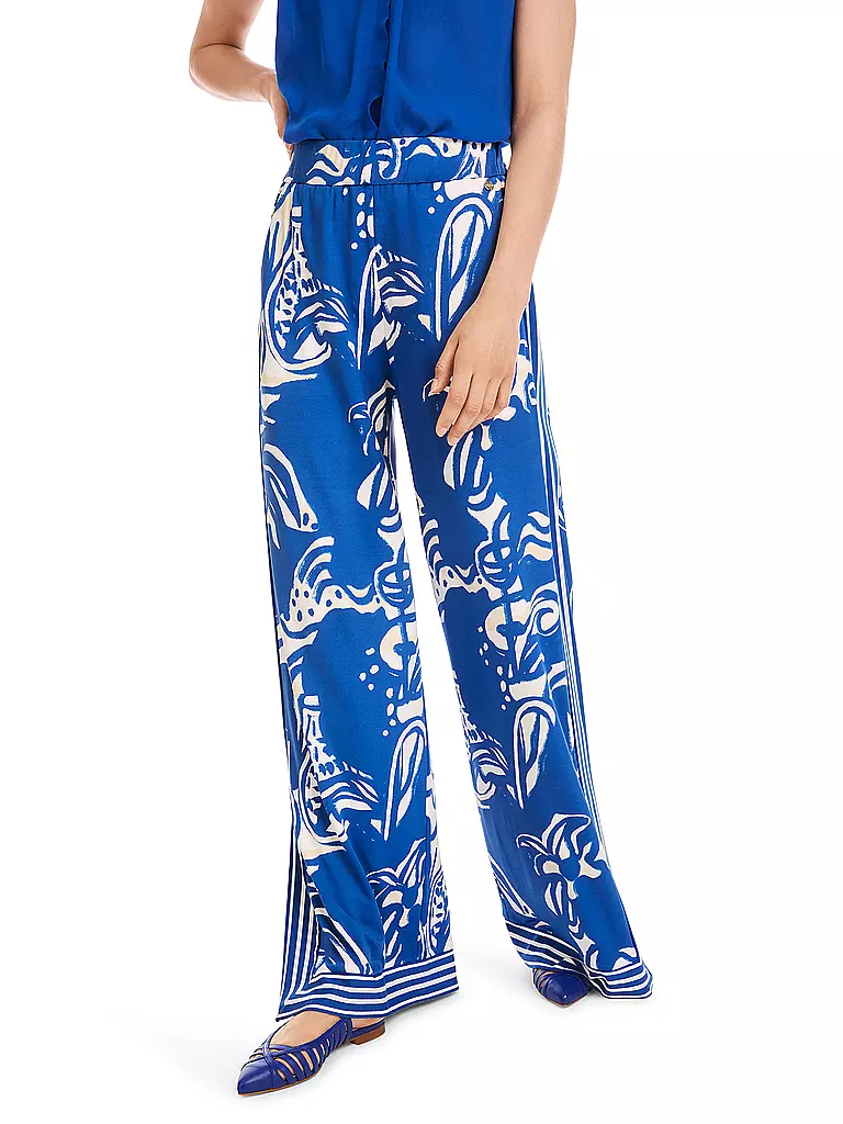 MARC CAIN | Pantaloni Marlene WEDI | Blu