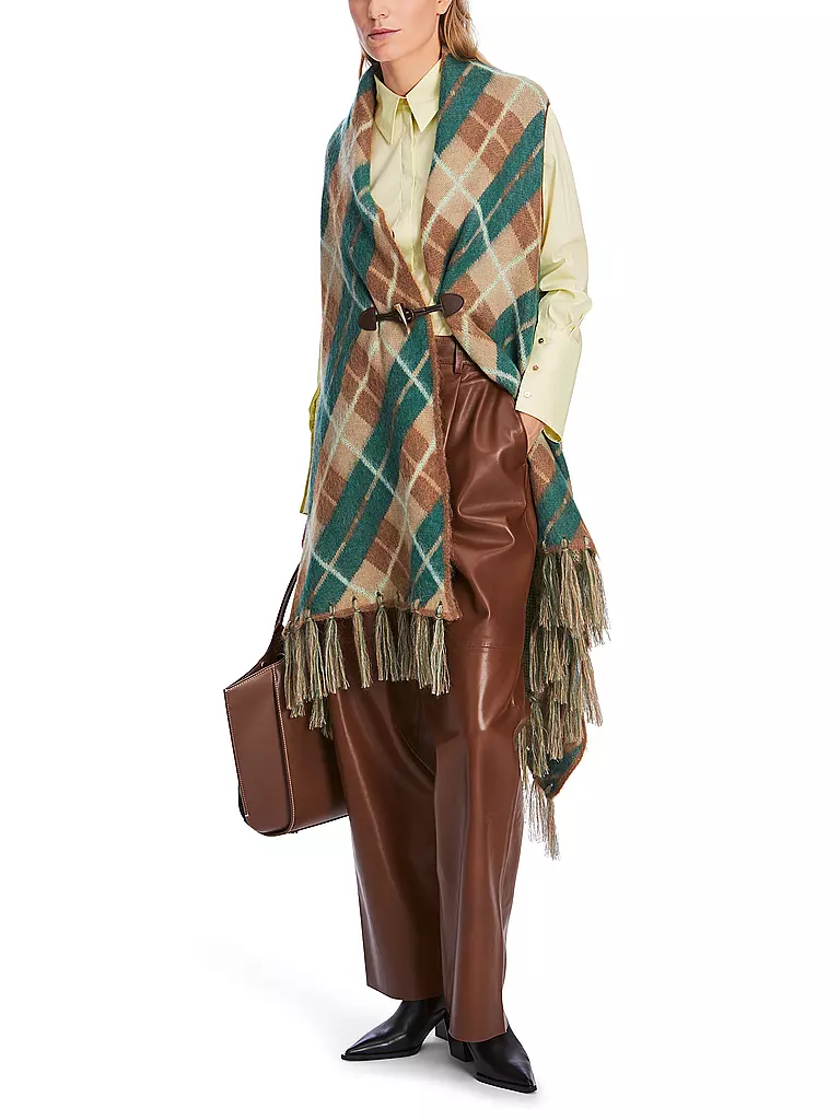 MARC CAIN | Poncho - Mantella | Marrone chiaro