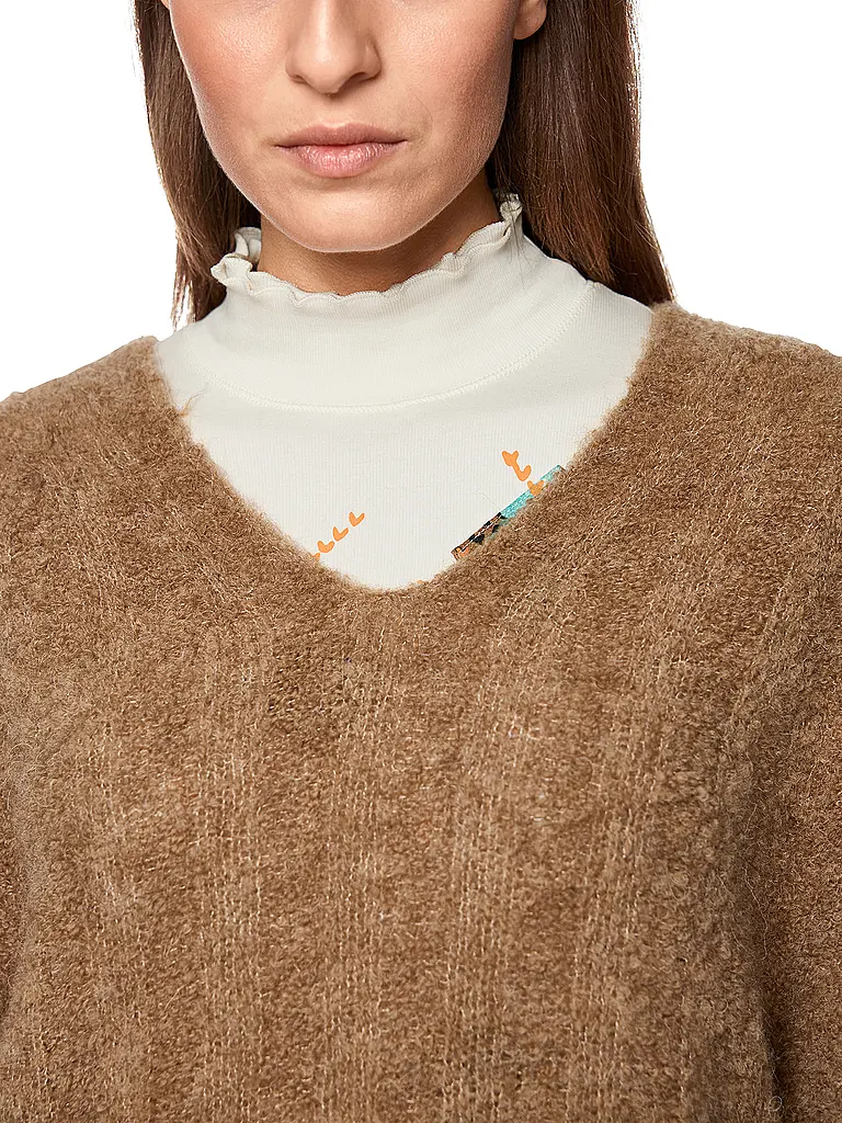MARC CAIN | Pullover | Marrone chiaro