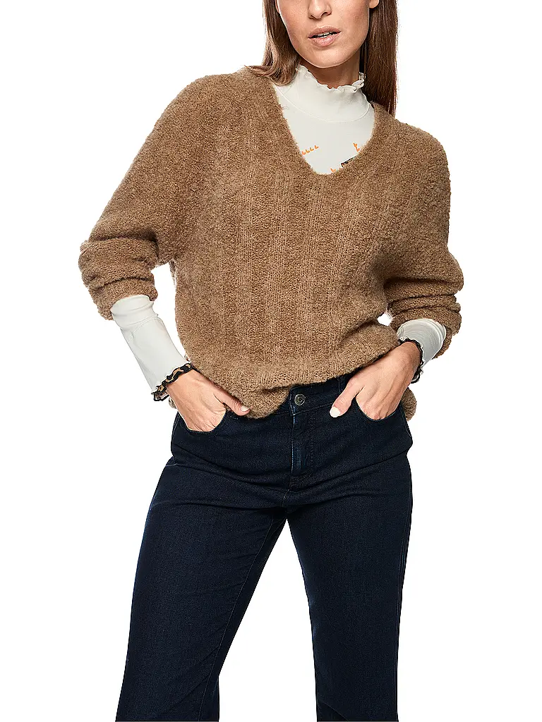 MARC CAIN | Pullover | Marrone chiaro