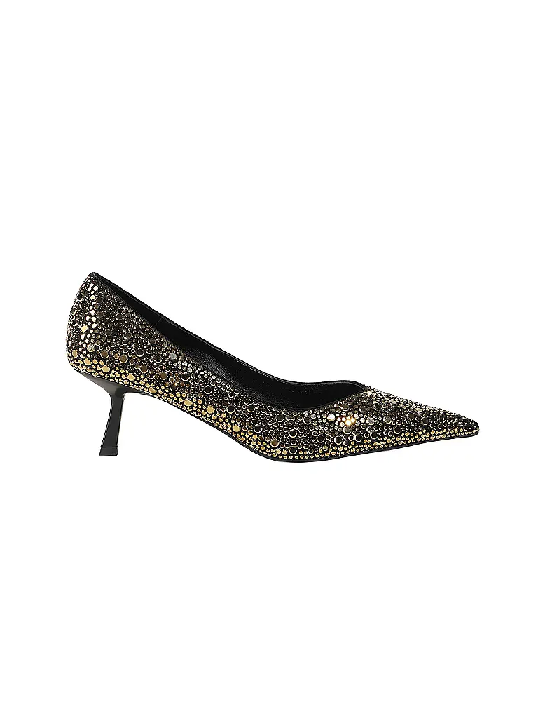MARC CAIN | Pumps
Marca: MARC CAIN
Colore: oro
Categorie: Moda, Donna

Materiale: Pelle
Motivo: Tinta unita
Stile: Glamour
Dettagli: Borchie
Altezza del tacco: Tacco medio | Oro