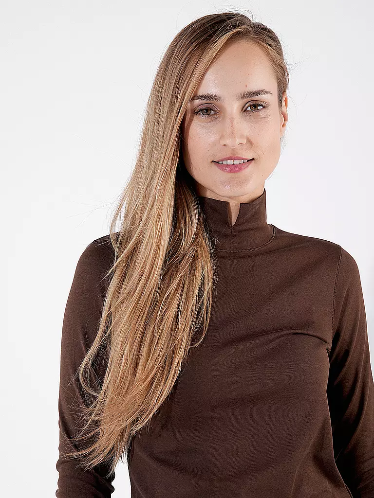MARC CAIN | Rollkragenpullover | Marrone