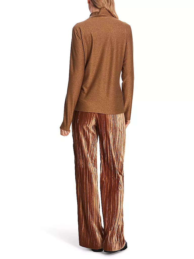 MARC CAIN | Rollkragenshirt | Marrone