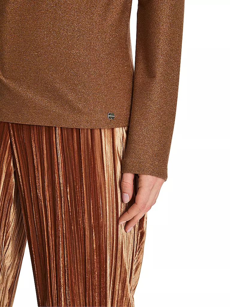 MARC CAIN | Rollkragenshirt | Marrone