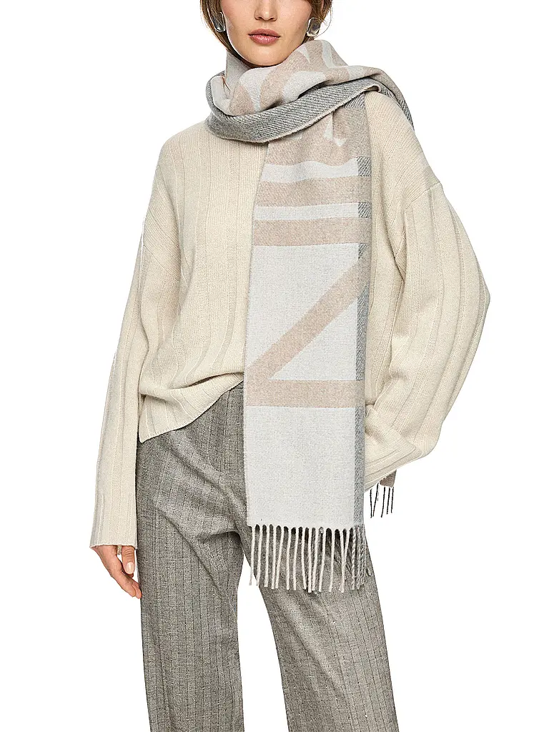 MARC CAIN | Sciarpa | Grigio chiaro
