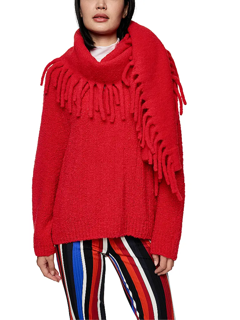 MARC CAIN | Sciarpa | Rosso scuro