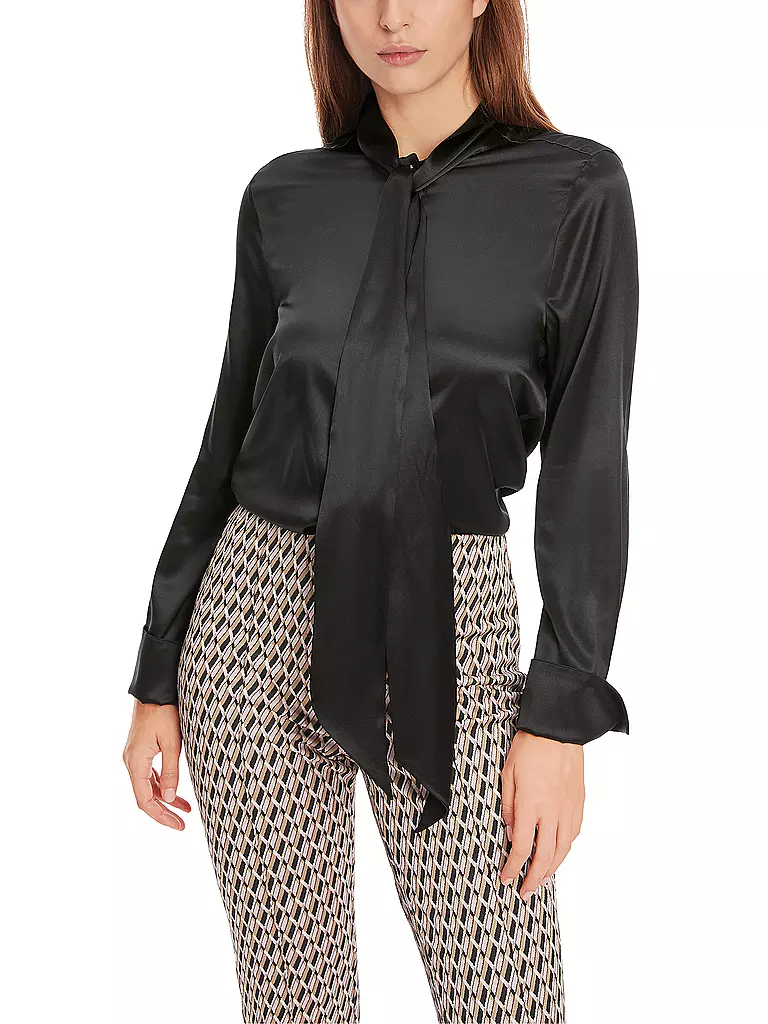 MARC CAIN | Seidenbluse | Nero