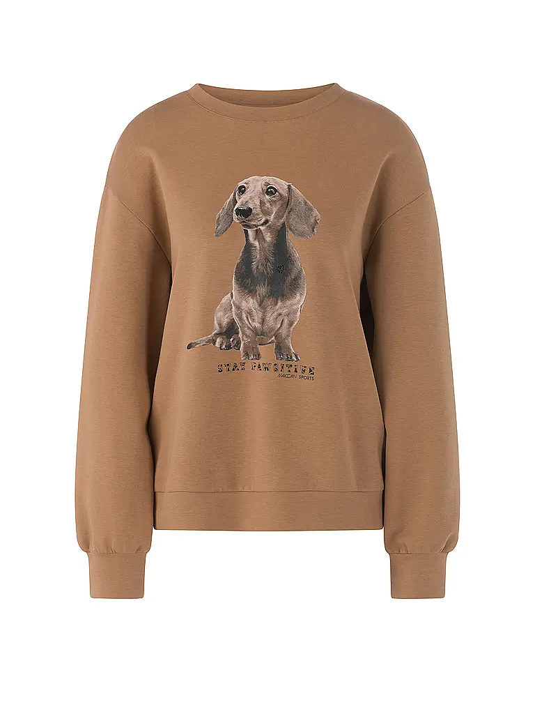 MARC CAIN | Sweater | Marrone chiaro