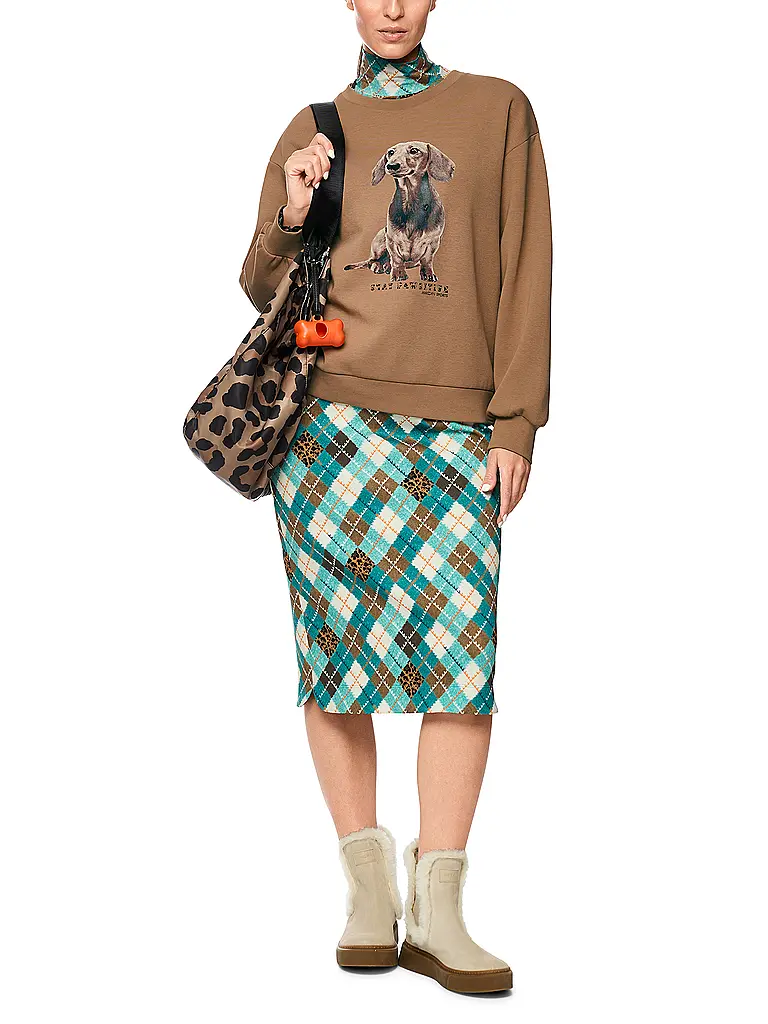 MARC CAIN | Sweater | Marrone chiaro