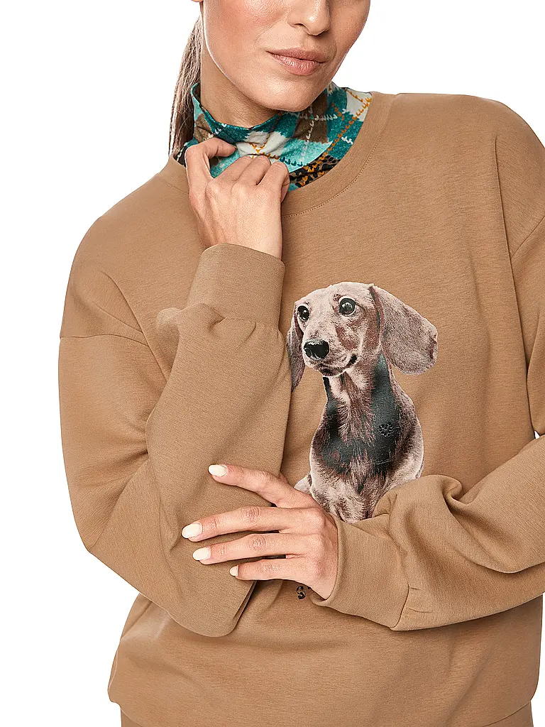MARC CAIN | Sweater | Marrone chiaro
