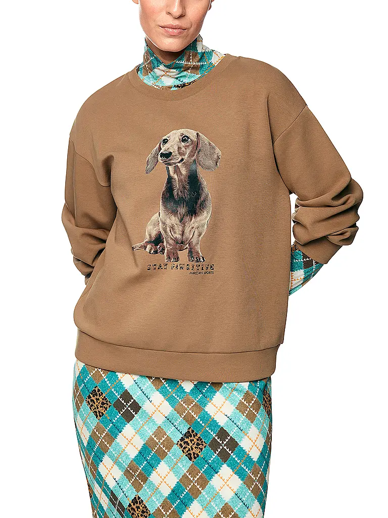 MARC CAIN | Sweater | Marrone chiaro
