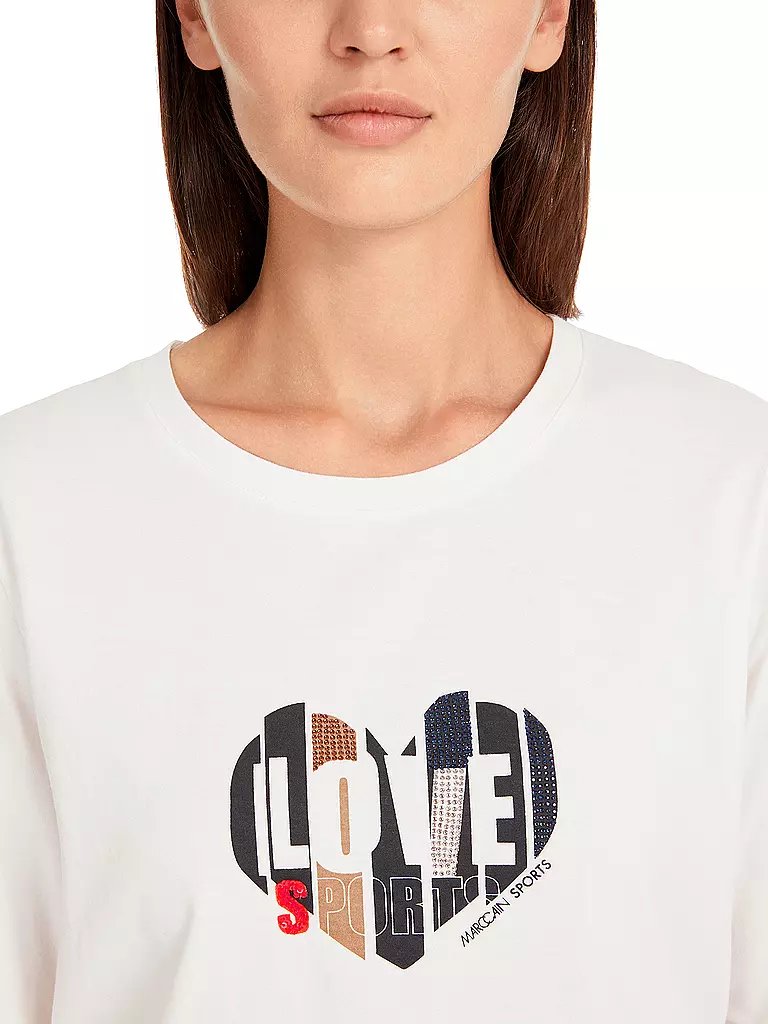 MARC CAIN | T-Shirt  | Bianco