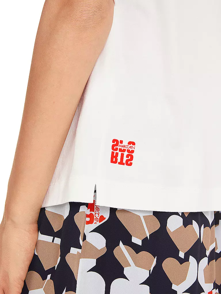 MARC CAIN | T-Shirt  | Bianco