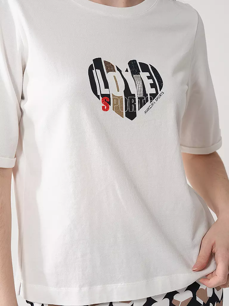 MARC CAIN | T-Shirt  | Bianco