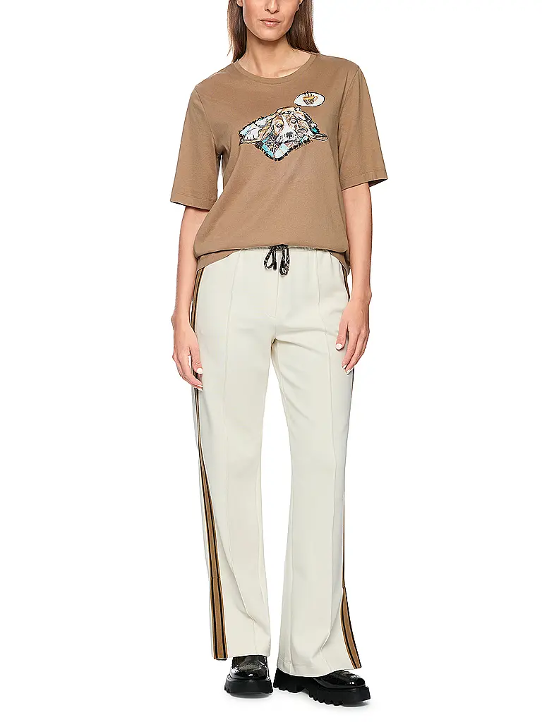 MARC CAIN | T-shirt | Marrone chiaro