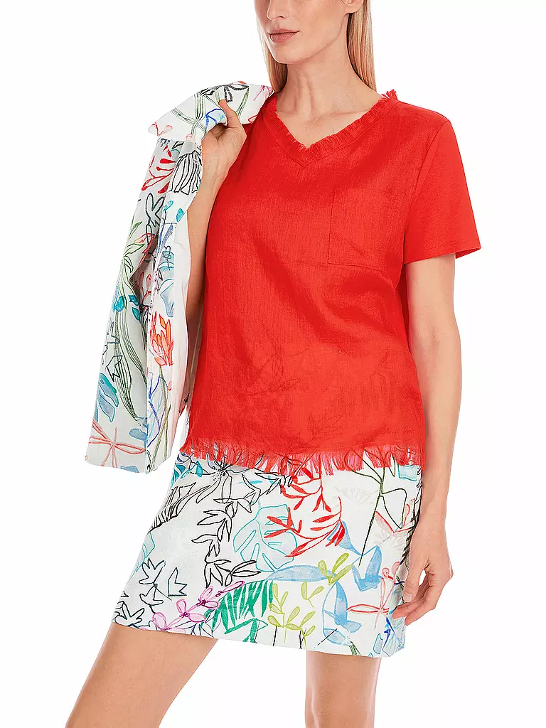MARC CAIN | T-Shirt | Rosso