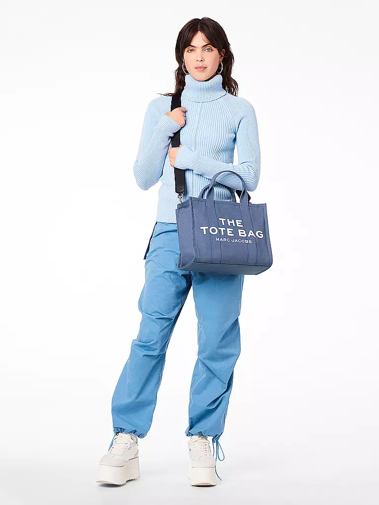 MARC JACOBS | Borsa - Tote Bag THE MEDIUM TOTE CANVAS | Blu
