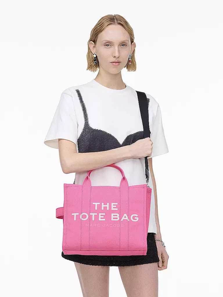MARC JACOBS | Borsa - Tote Bag THE MEDIUM TOTE CANVAS | Rosa