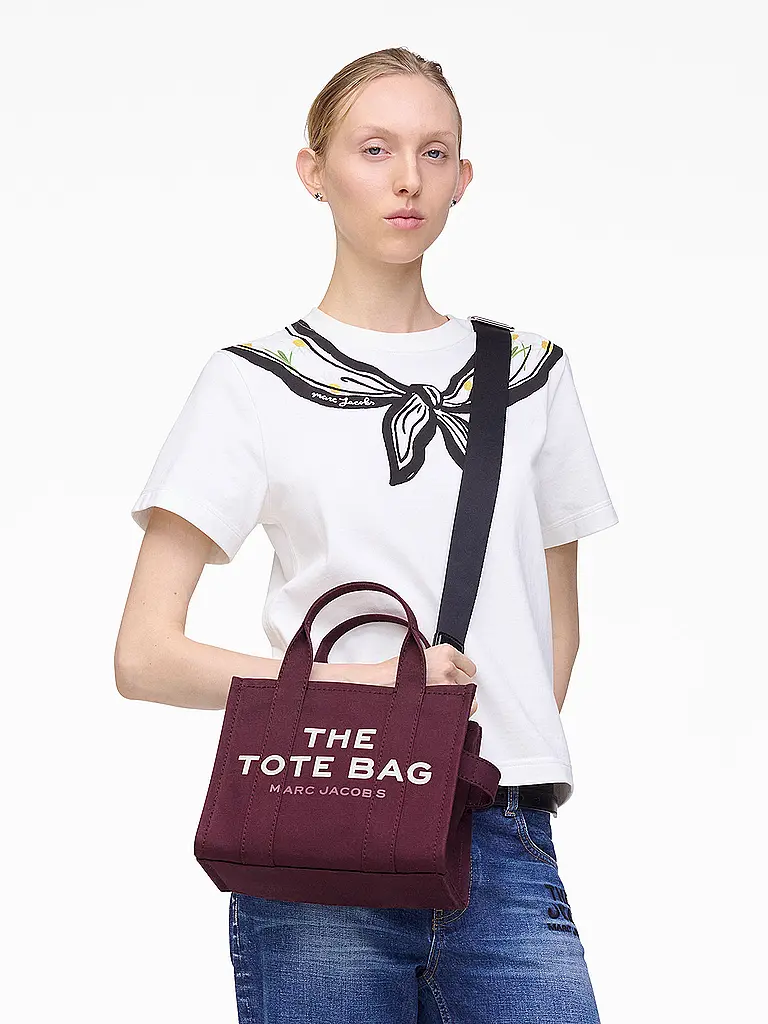 MARC JACOBS | Borsa - Tote Bag THE SMALL TOTE | Rosso scuro