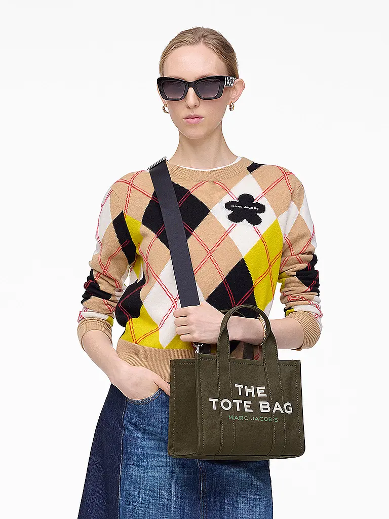 MARC JACOBS | Borsa - Tote Bag THE SMALL TOTE | Verde scuro