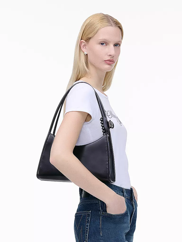 MARC JACOBS | Borsa in pelle - Borsa a spalla THE CLAW CLIP | Nero