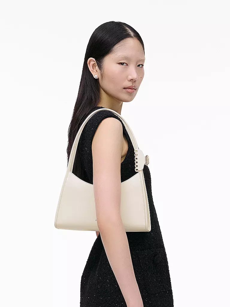 MARC JACOBS | Borsa in pelle - Borsa a spalla THE CLAW CLIP | Bianco