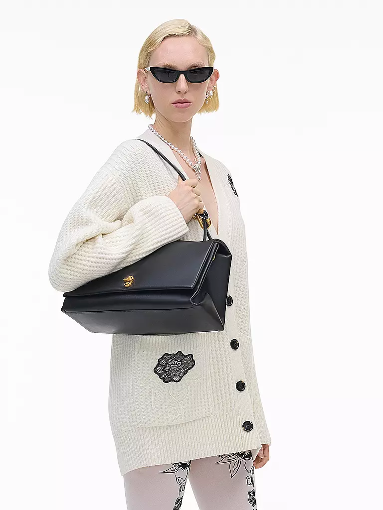 MARC JACOBS | Borsa in pelle - Borsa a tracolla THE LARGE DUAL BAG | Nero