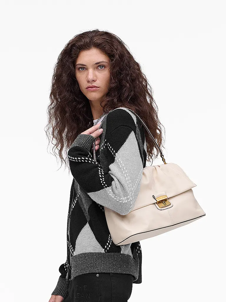 MARC JACOBS | Borsa in pelle - Borsa a tracolla THE MESSENGER | Crema