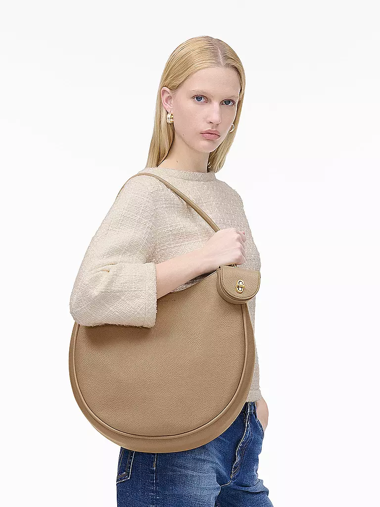 MARC JACOBS | Borsa in pelle - Hobo Bag THE LARGE CRESCENT | Cammello