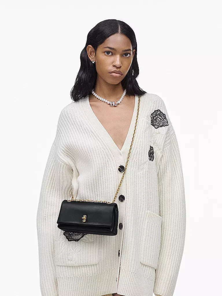 MARC JACOBS | Borsa in pelle - Mini Bag THE DUAL CHAIN WALLET | Nero