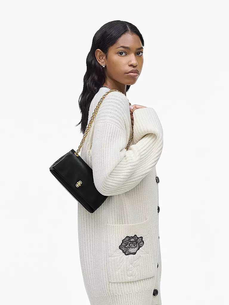 MARC JACOBS | Borsa in pelle - Mini Bag THE DUAL CHAIN WALLET | Nero