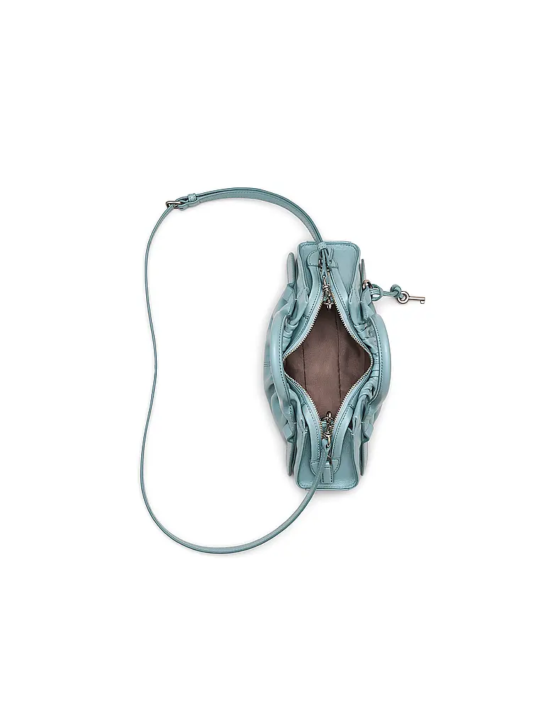 MARC JACOBS | Borsa in pelle - Mini Bag THE SMALL SATCHEL | Blu chiaro