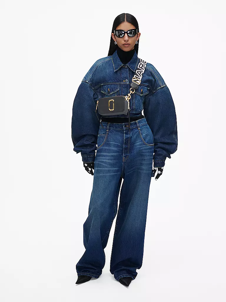 MARC JACOBS | Borsa in pelle - Mini Bag THE SNAPSHOT | Nero