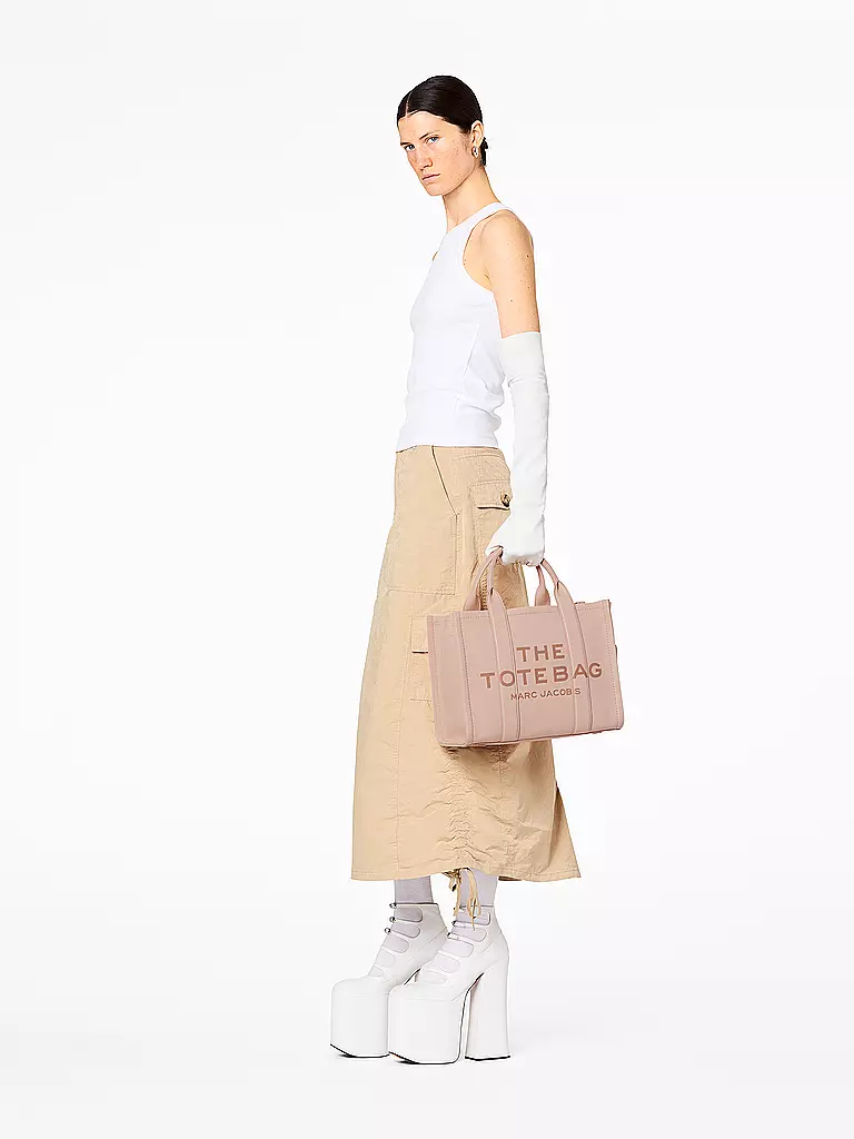 MARC JACOBS | Borsa in pelle - Tote Bag THE MEDIUM TOTE LEATHER | Rosa