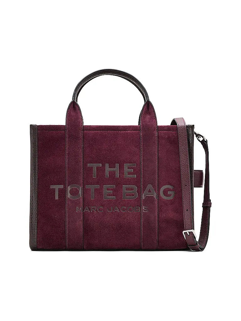 MARC JACOBS | Borsa in pelle - Tote Bag THE MEDIUM TOTE | Rosso scuro