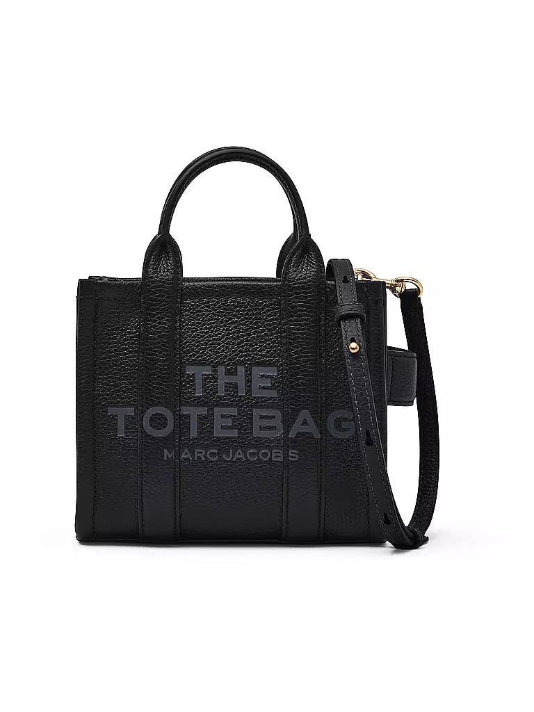 MARC JACOBS | Borsa in pelle - Tote Bag THE MINI TOTE | Nero