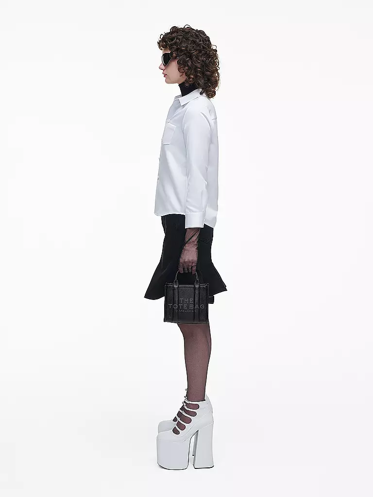 MARC JACOBS | Borsa in pelle - Tote Bag THE MINI TOTE | Nero